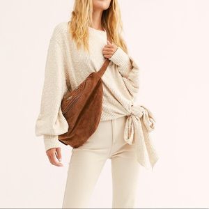 Free People Gulfport Pullover Ivory Size S